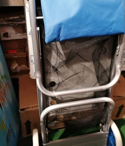 Strandkorbwagen aus Aluminium