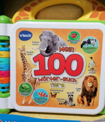 V-Tech, Mein 100 Wörter Buch (Tiere)